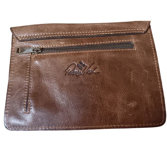 Patricia Nash Wallet Clutch distressed leather - Picture 2 of 5
